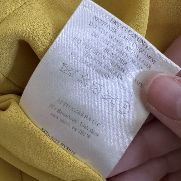 Altuzarra Kaya Asymmetric Cutout Satin Midi Dress Size 10 Modern Ruched $1525 - Picture 15 of 15